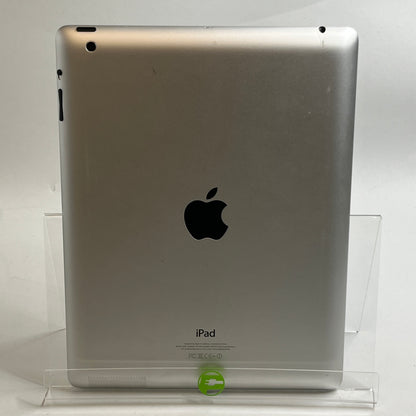 WiFi Only Apple iPad 4th Gen 16GB 10.3.3 Silver A1458