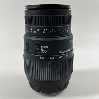 Sigma 70-300mm f/4-5.6 70-300mm