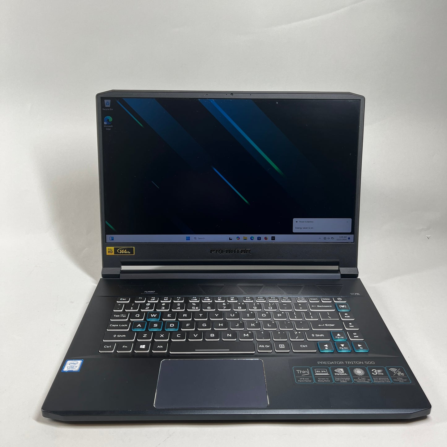 Acer Predator Triton 500 PT515-51 15.6" i7-9750H 2.6GHz 16GB RAM 512GB SSD NVIDIA GeForce RTX 2060