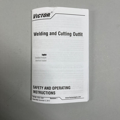 New Victor CA411-3 Cutting Attachment 0381-1939