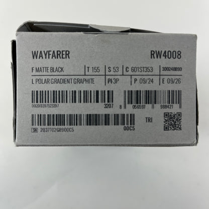 New Rayban Wayfarer Smart Glasses RW4008