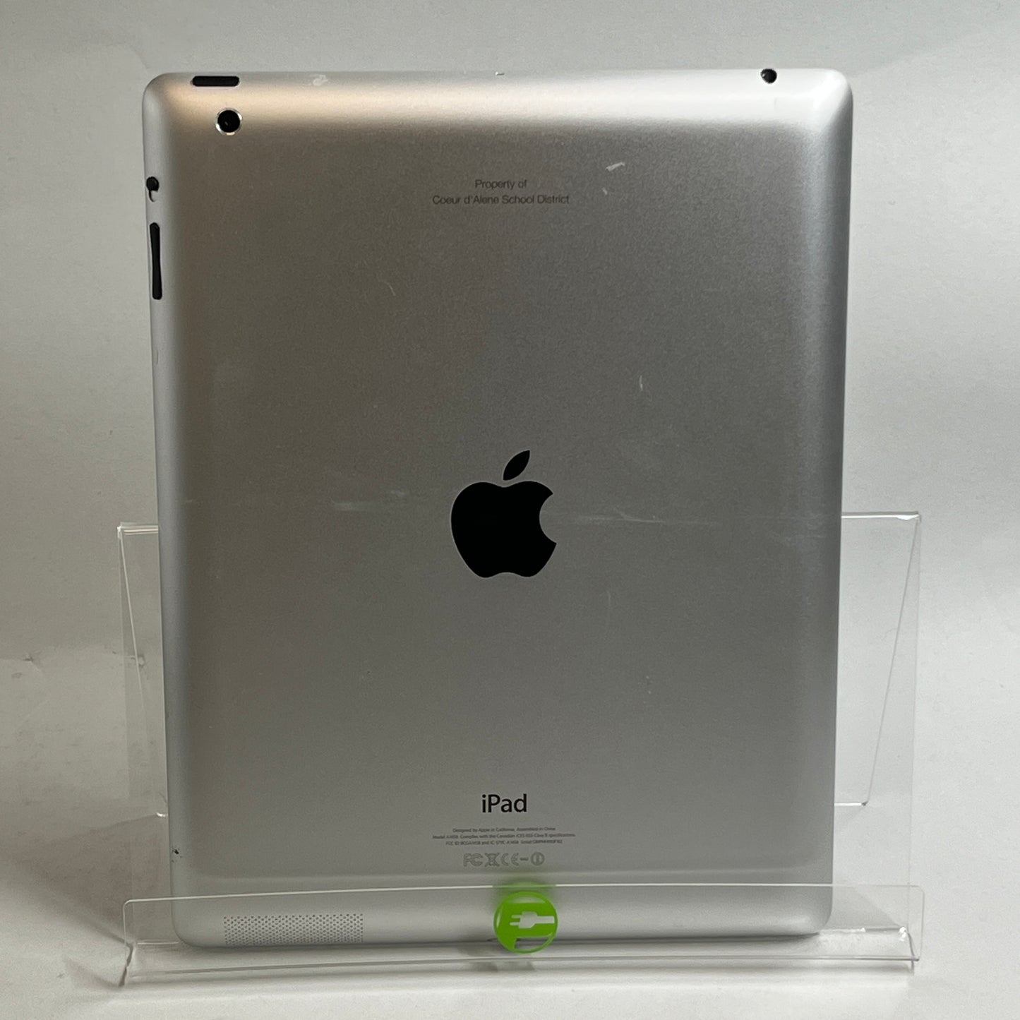 WiFi Only Apple iPad 4th Gen 16GB 10.3.3 Silver A1458