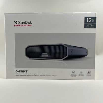 New SanDisk Portable G-Drive 12TB USB-C External SSD