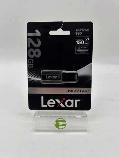 New Lexar S80 64GB 150MB/s E150 USB-A Flash Drive FHD