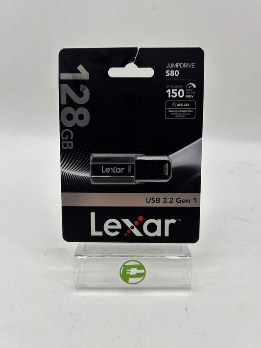 New Lexar S80 64GB 150MB/s E150 USB-A Flash Drive FHD