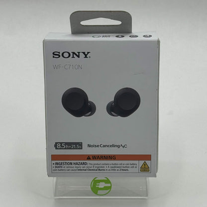 New Sony WF-C710N Wireless Noise Canceling Stereo Headset Black WF-C710N