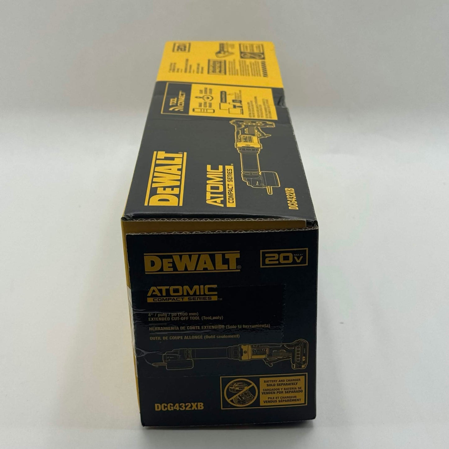 New DeWalt DCG432XB 20V Extended Cut-Off Tool