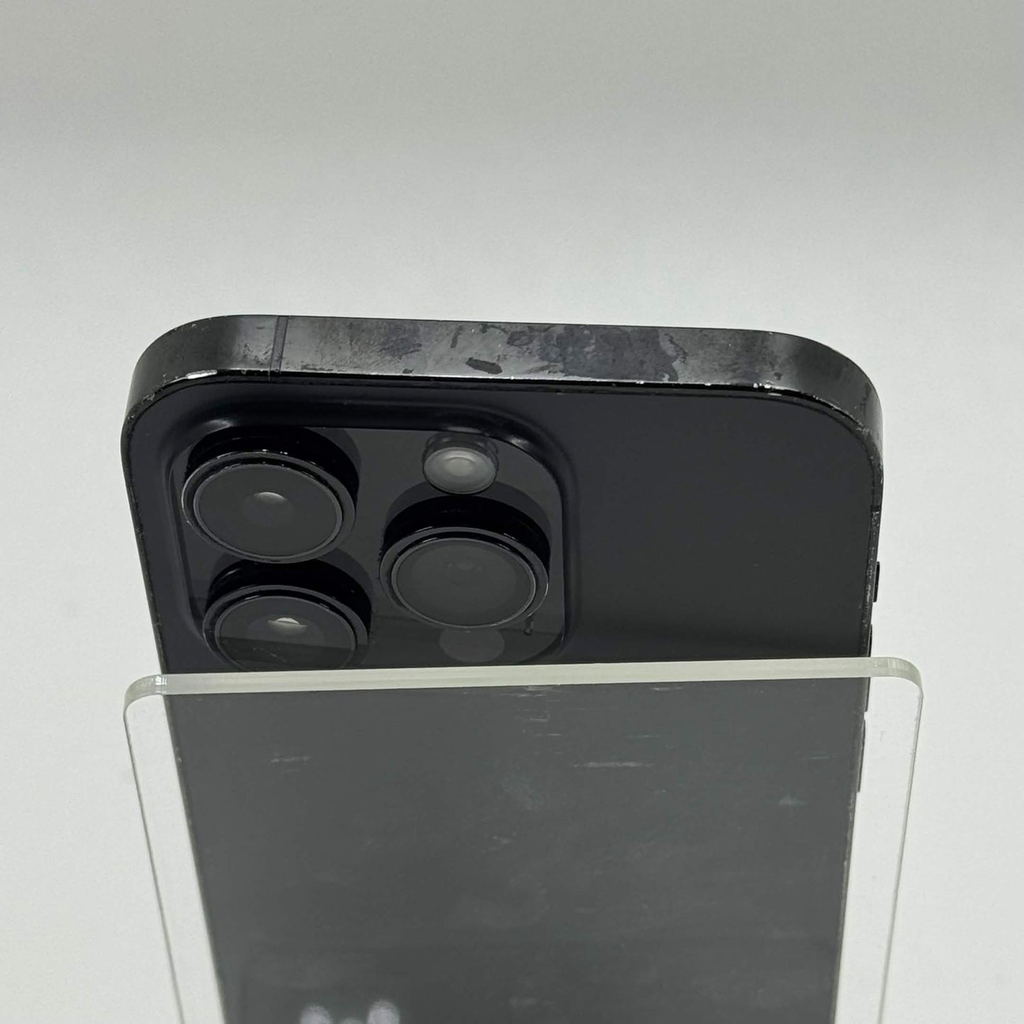 Broken Factory Unlocked Apple iPhone 14 Pro 128GB Space Black MPXT3LL/A Cracked