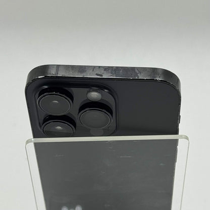 Broken Factory Unlocked Apple iPhone 14 Pro 128GB Space Black MPXT3LL/A Cracked