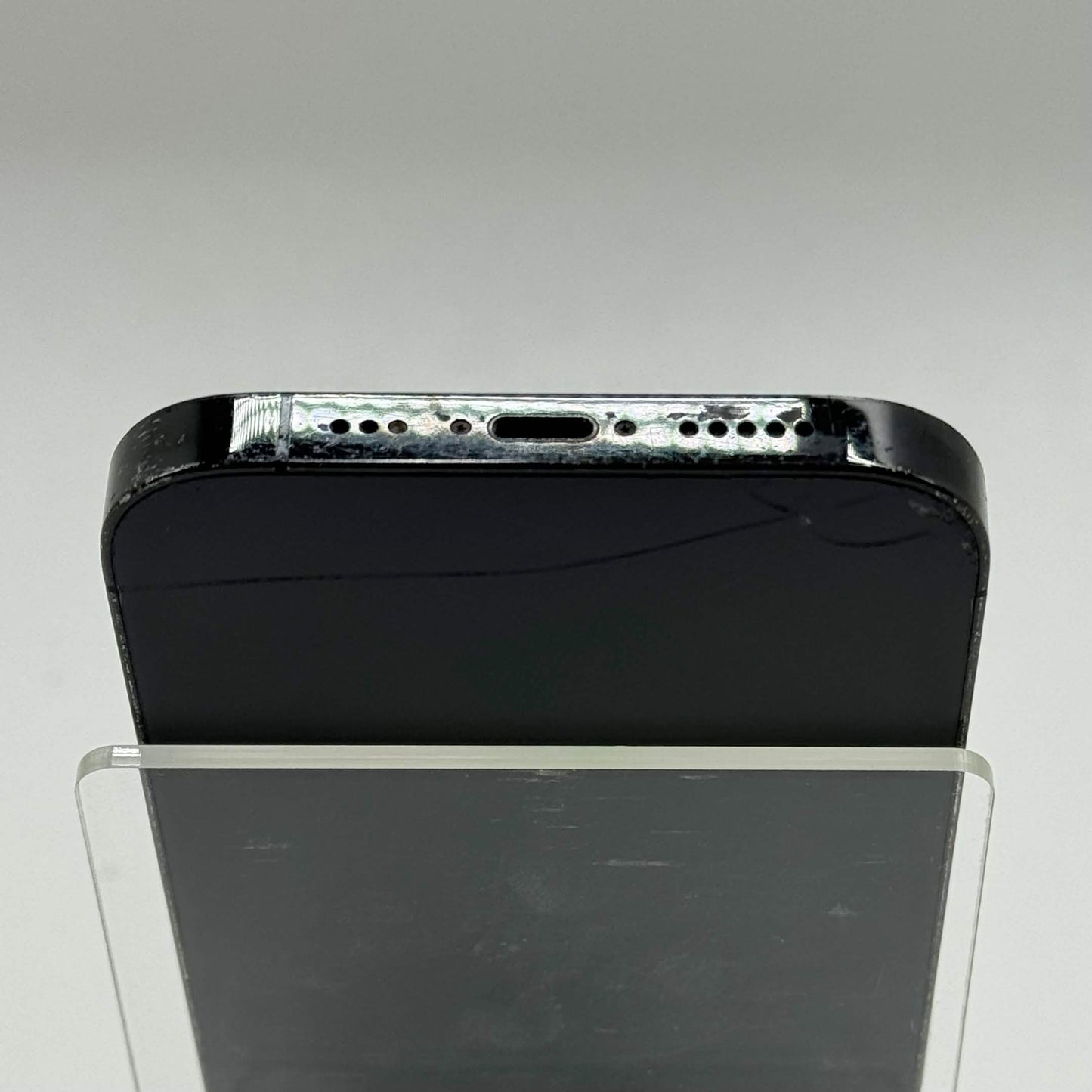 Broken Factory Unlocked Apple iPhone 14 Pro 128GB Space Black MPXT3LL/A Cracked