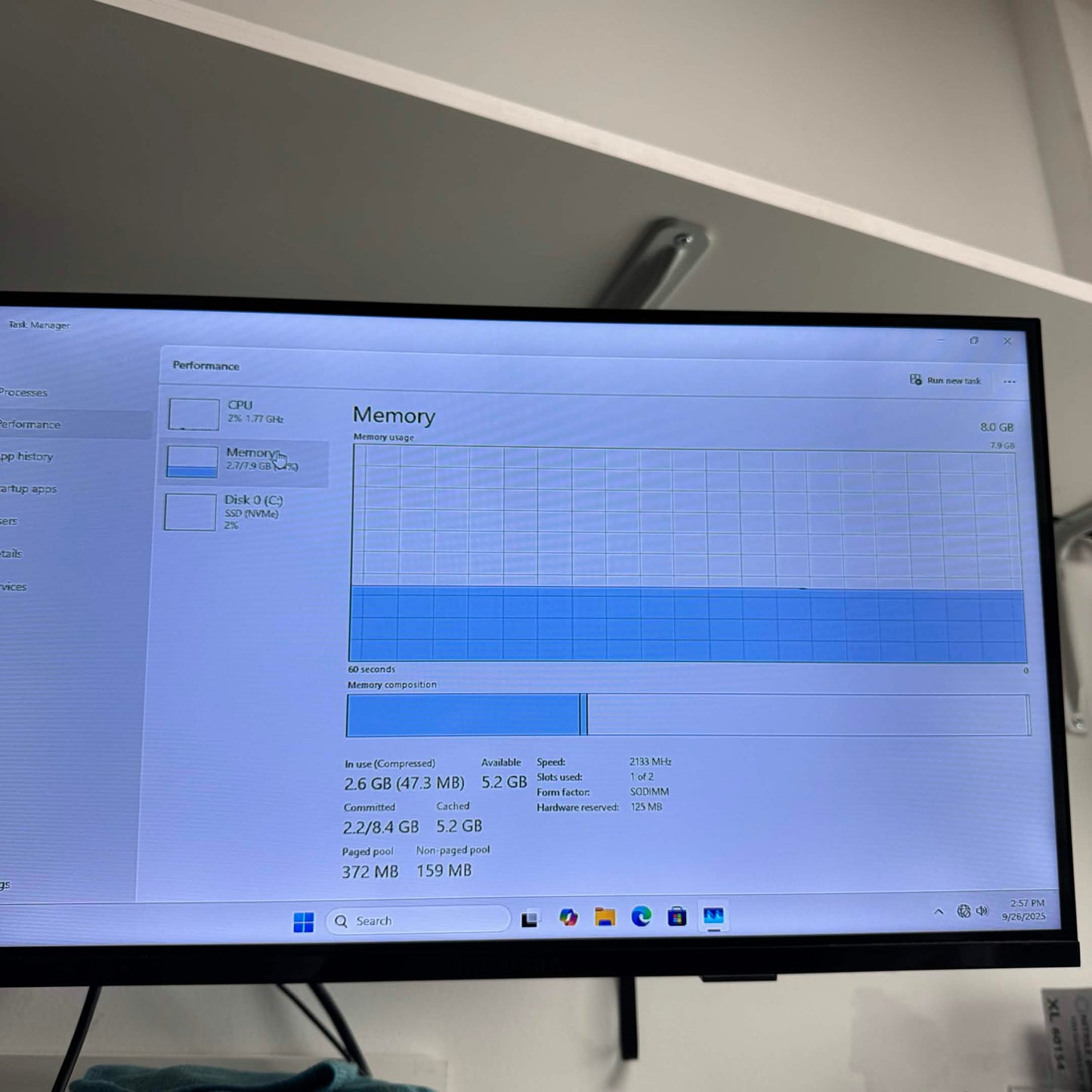 HP ProDesk 600 G3 Mini 4DS98UC i5-6500T 2.50GHz 8GB RAM 256GB SSD